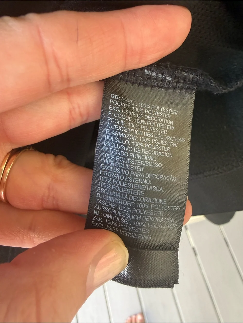 The North Face Men’s Black Full Zip Softshell Jacket XL